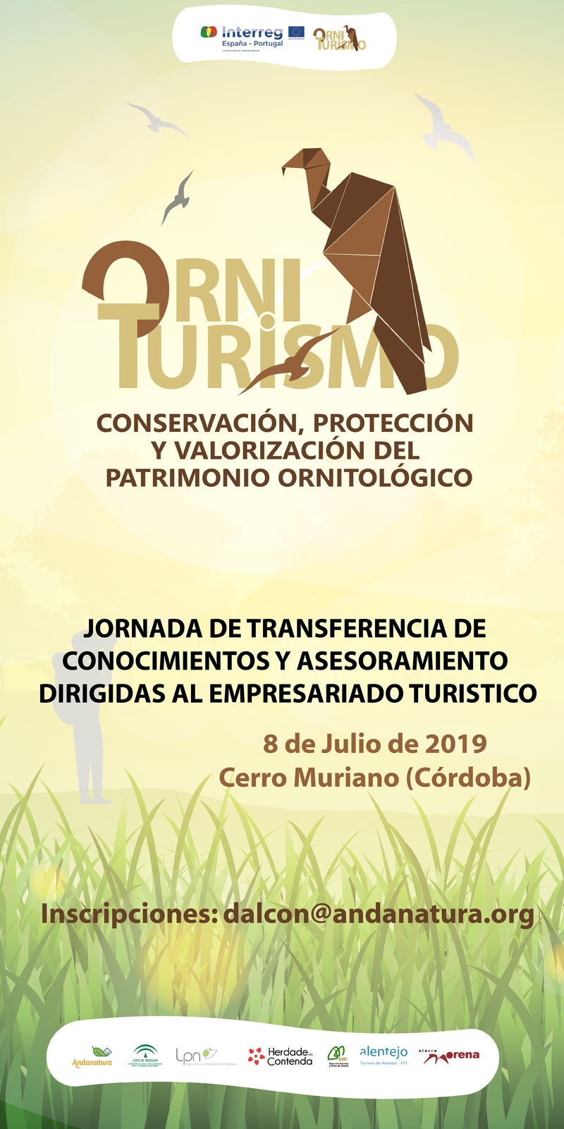 2ª Jornada de transferencia y Asesoramiento para las empresas turísticas (8 de Julio, Cerro Muriano)
